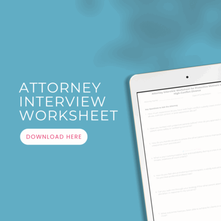 Attorney Interview Worksheet